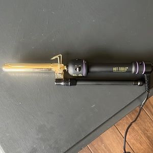 Hot Tools Pro Artist 24K Gold Marcel Iron | Long Lasting Curls, Waves (3/4 in)